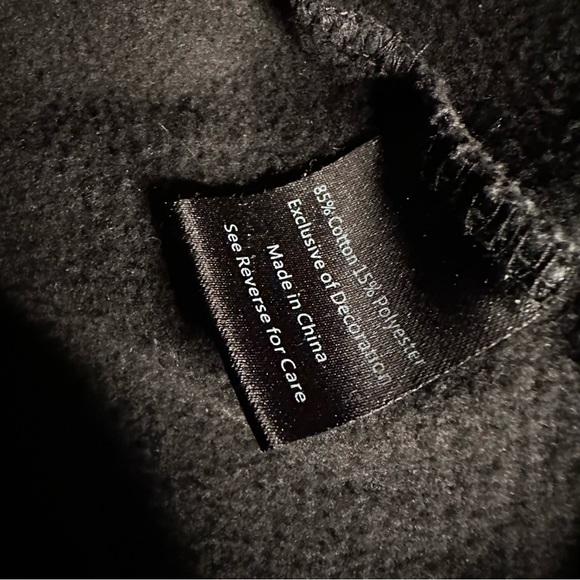 Tackma | Black The Neckhit Pullover Hoodie Size Small - Picture 4 of 6